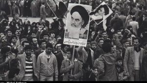 Manifestacion en Plaza de libertad - Teheran
